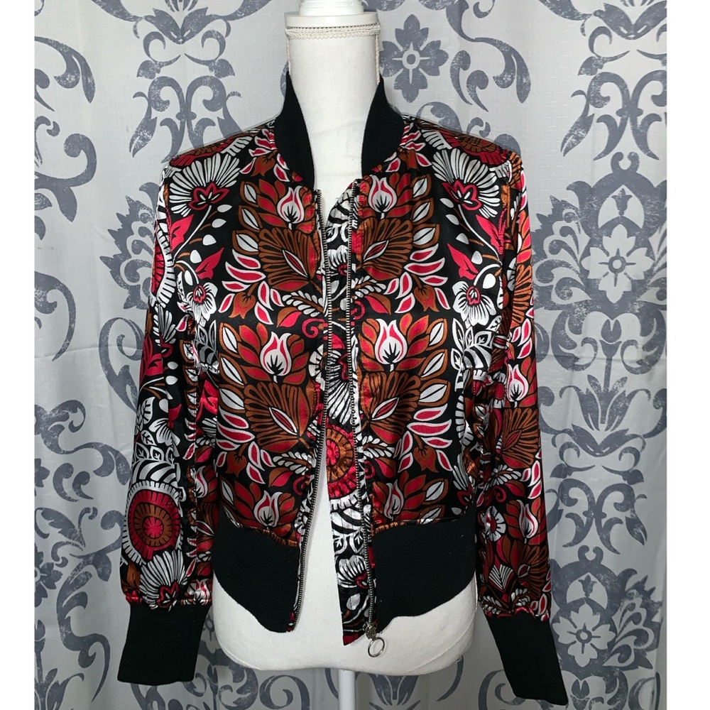 k/lab Cropped Bomber Jacket - Picture 2 of 2